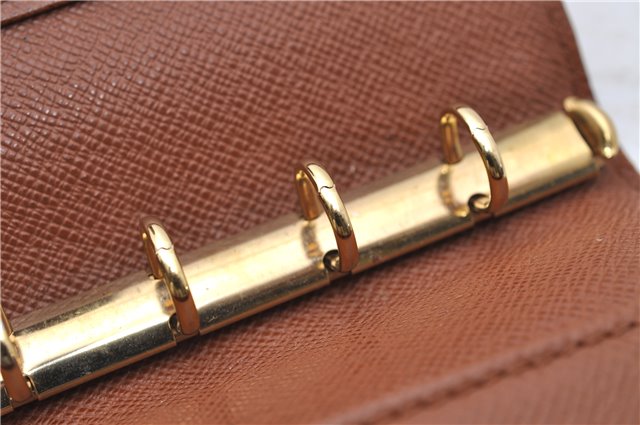 Authentic Louis Vuitton Monogram Agenda PM Day Planner Cover R20005 LV 7221D