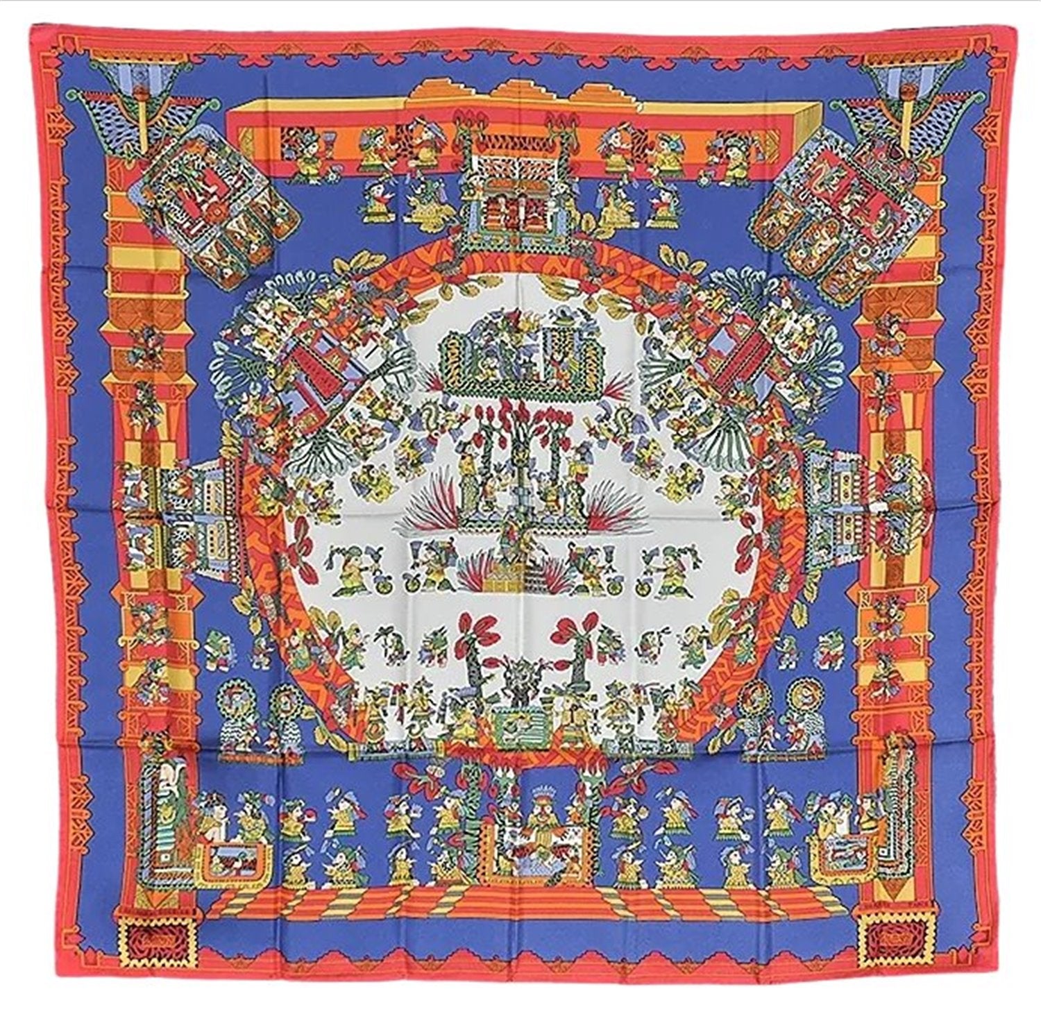 Authentic HERMES Carre 90 Scarf 