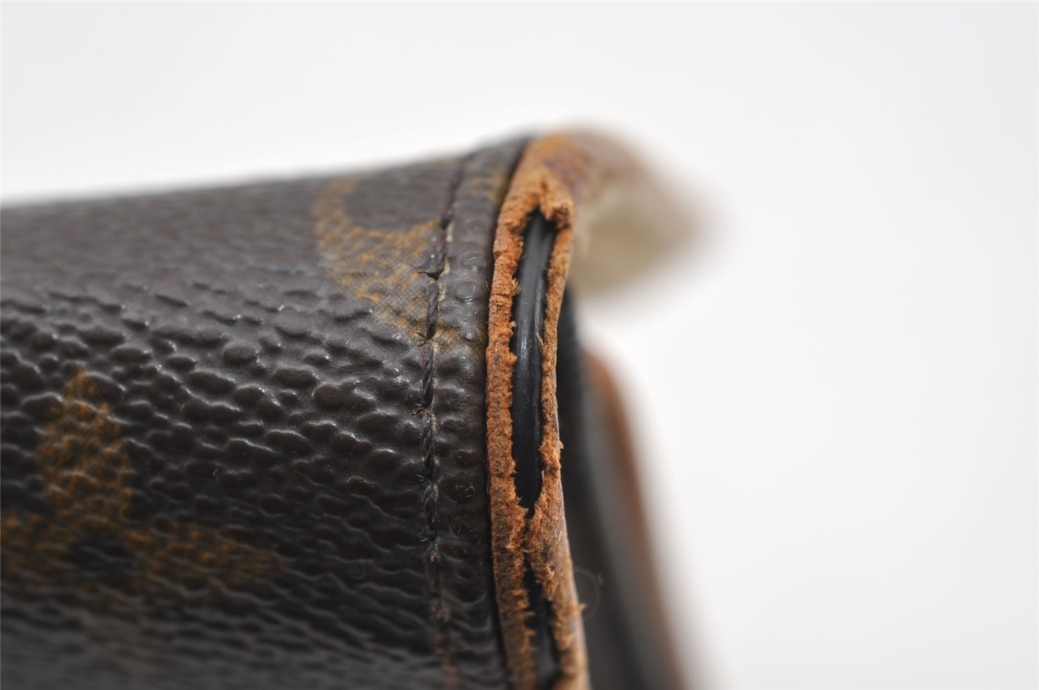 Authentic Louis Vuitton Monogram Pochette Twin GM Shoulder Bag M51852 LV 7221I