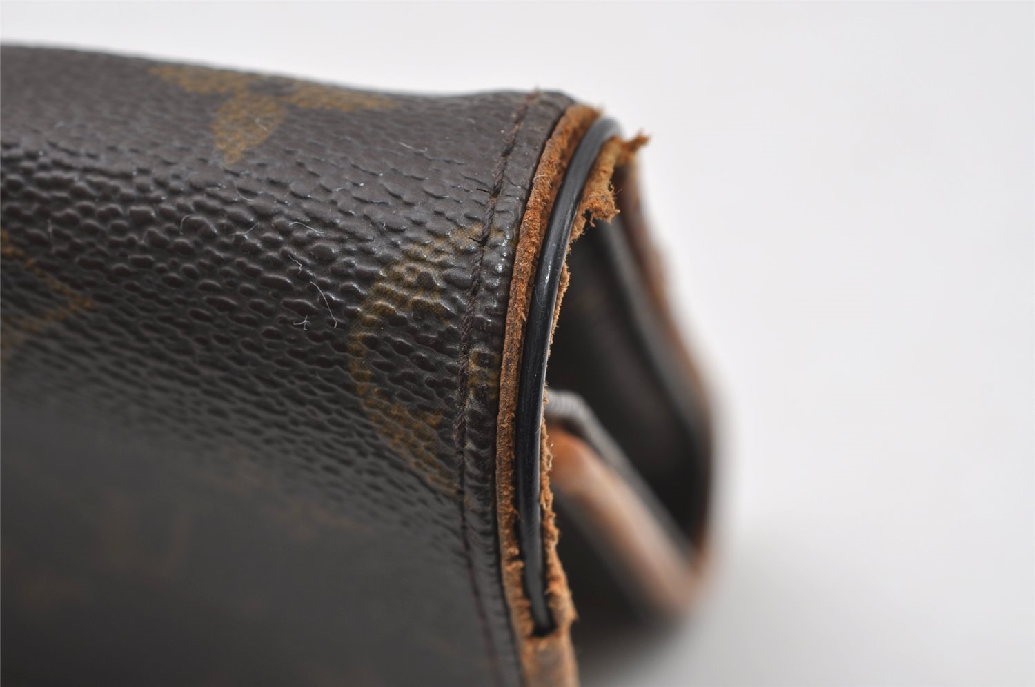 Authentic Louis Vuitton Monogram Pochette Twin GM Shoulder Bag M51852 LV 7221I