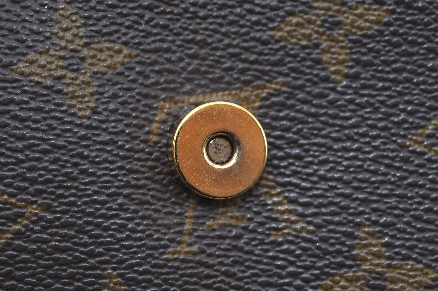 Authentic Louis Vuitton Monogram Pochette Twin GM Shoulder Bag M51852 LV 7221I