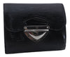 Auth Louis Vuitton Epi Portefeuille Joey Wallet Purse Black M6658N LV Junk 7222D