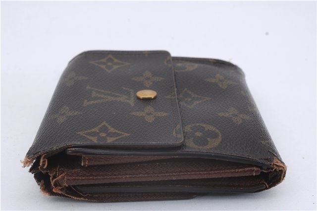 Authentic Louis Vuitton Monogram Bifold Wallet Purse 3Set LV 7224D