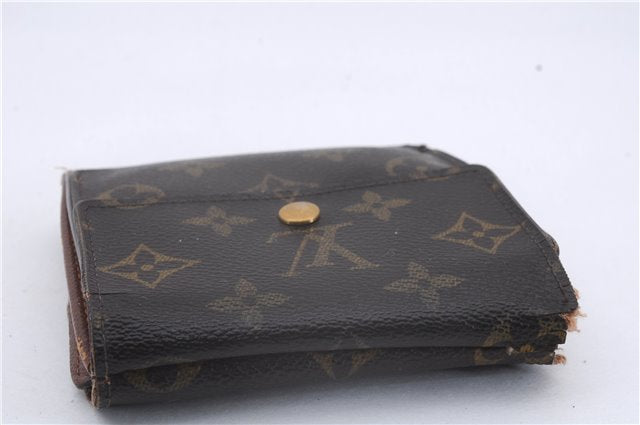 Authentic Louis Vuitton Monogram Bifold Wallet Purse 3Set LV 7224D