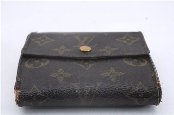 Authentic Louis Vuitton Monogram Bifold Wallet Purse 3Set LV 7224D