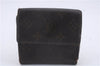 Authentic Louis Vuitton Monogram Bifold Wallet Purse 3Set LV 7224D