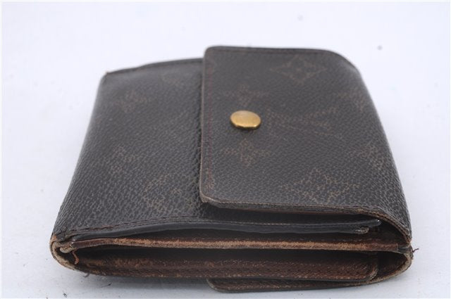 Authentic Louis Vuitton Monogram Bifold Wallet Purse 3Set LV 7224D