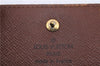 Authentic Louis Vuitton Monogram Bifold Wallet Purse 3Set LV 7224D