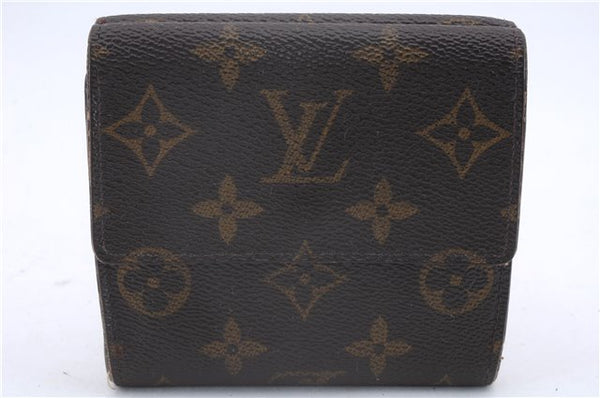 Authentic Louis Vuitton Monogram Bifold Wallet Purse 3Set LV 7224D