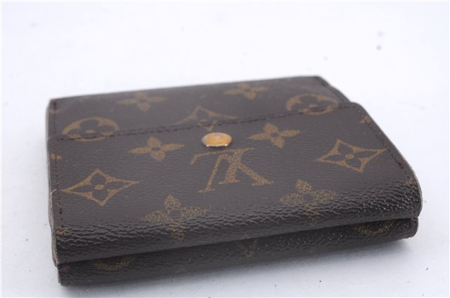 Authentic Louis Vuitton Monogram Bifold Wallet Purse 3Set LV 7224D