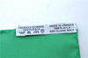 Authentic HERMES Carre 90 Scarf "Qu' importe le flacon" Silk Green 7224E