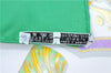 Authentic HERMES Carre 90 Scarf "Qu' importe le flacon" Silk Green 7224E