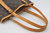 Authentic Louis Vuitton Monogram Bucket GM Shoulder Tote Bag M42236 Junk 7224I
