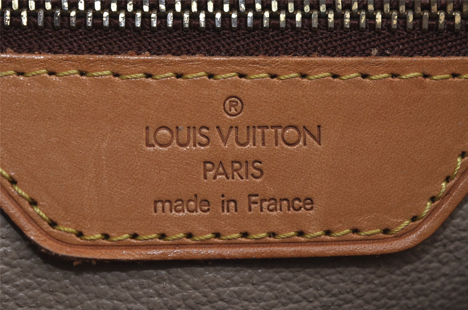 Authentic Louis Vuitton Monogram Bucket GM Shoulder Tote Bag M42236 Junk 7224I