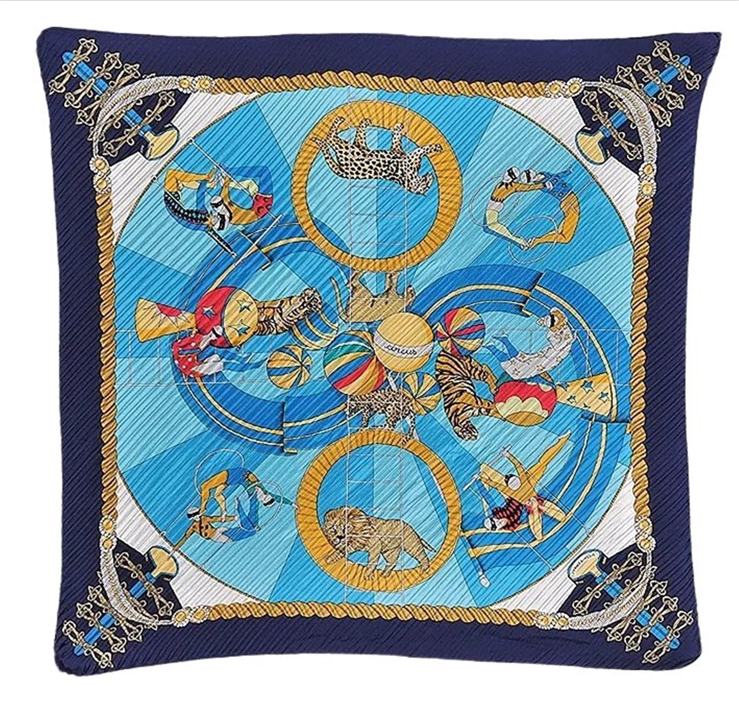 Authentic HERMES Pleats Scarf 