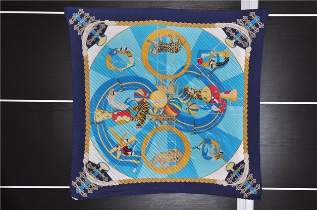 Authentic HERMES Pleats Scarf 