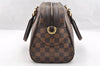 Authentic Louis Vuitton Damier Duomo Hand Boston Bag Purse N60008 LV 7225I