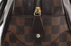 Authentic Louis Vuitton Damier Duomo Hand Boston Bag Purse N60008 LV 7225I
