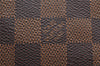 Authentic Louis Vuitton Damier Duomo Hand Boston Bag Purse N60008 LV 7225I