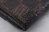 Authentic Louis Vuitton Damier Portefeuille Sarah Purse Wallet N61734 LV 7226D