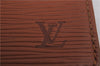 Auth Louis Vuitton Epi Porte Monnaie Billets Tresor Wallet Brown M6350H LV 7227D