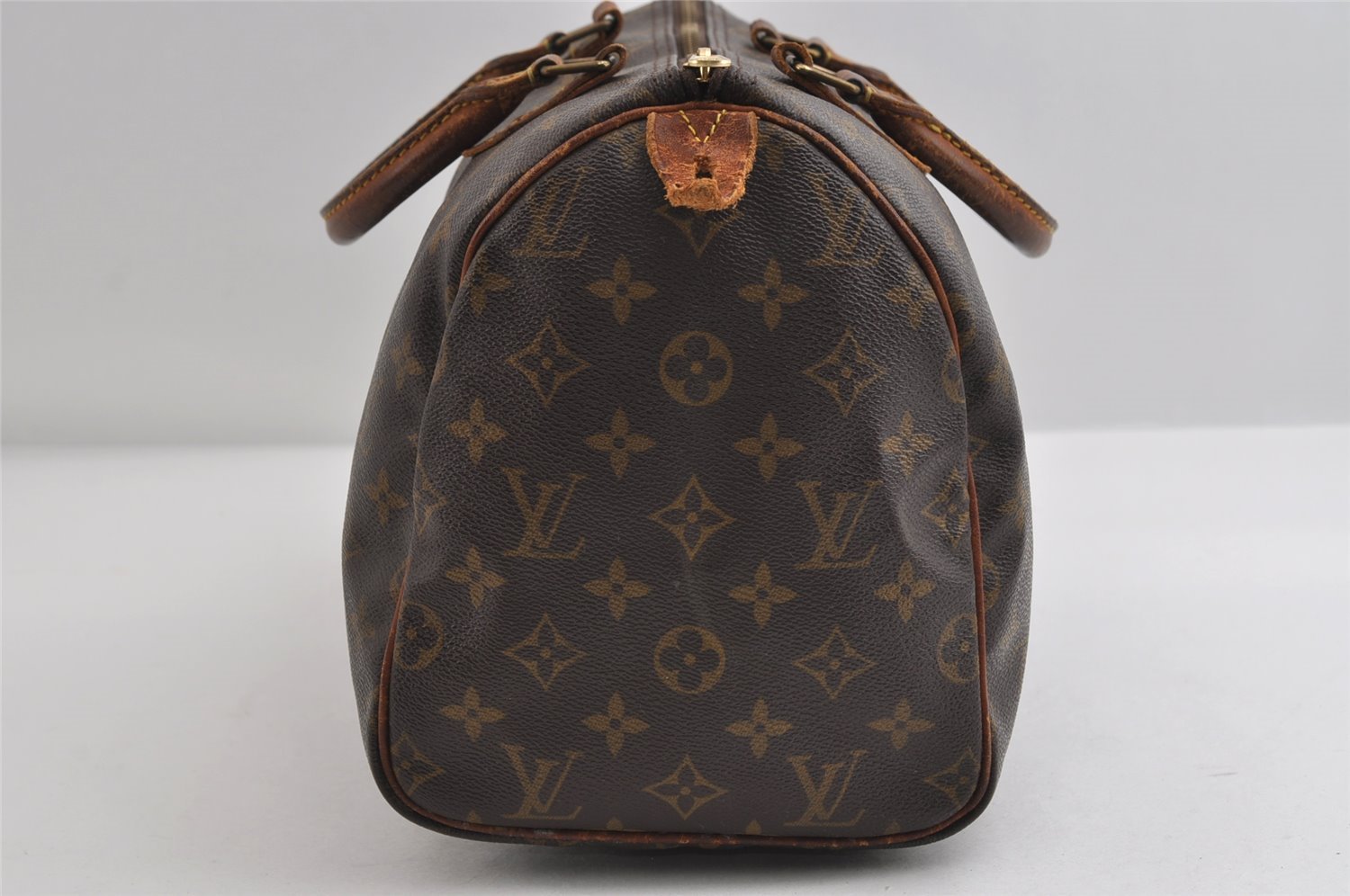 Authentic Louis Vuitton Monogram Speedy 30 Hand Boston Bag M41526 LV 7227I