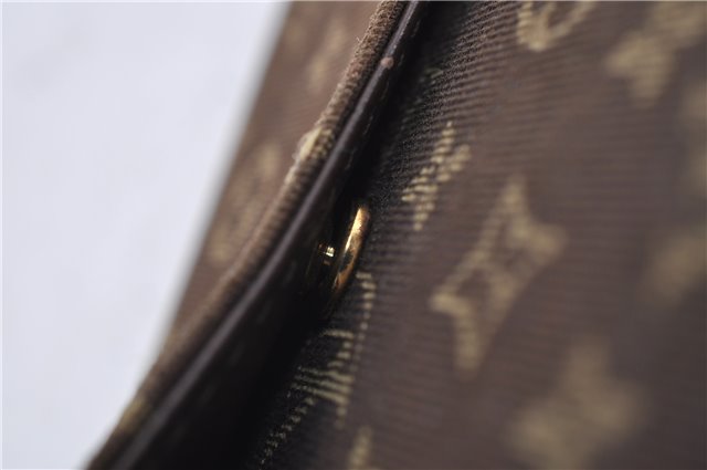 Louis Vuitton Monogram Mini Lin Portefeuille Sarah Wallet Brown M95234 LV 7228D