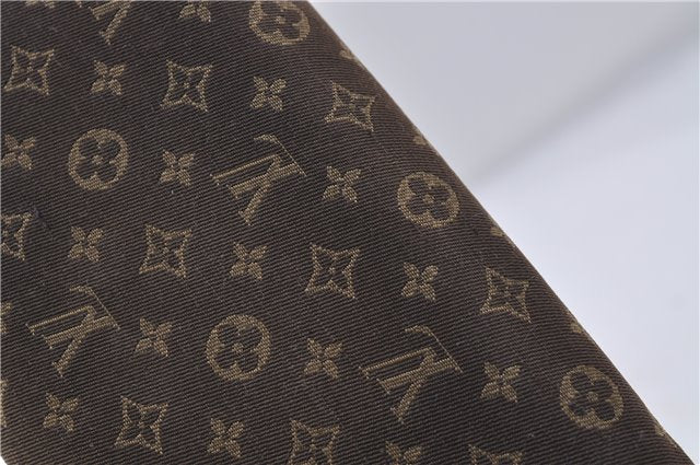 Louis Vuitton Monogram Mini Lin Portefeuille Sarah Wallet Brown M95234 LV 7228D