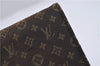 Louis Vuitton Monogram Mini Lin Portefeuille Sarah Wallet Brown M95234 LV 7228D