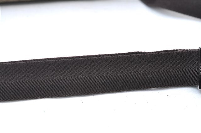 Authentic GUCCI Shoulder Cross Body Bag GG PVC Leather 141198 Brown 7231E