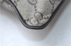 Authentic GUCCI Shoulder Cross Body Bag GG PVC Leather 141198 Brown 7231E