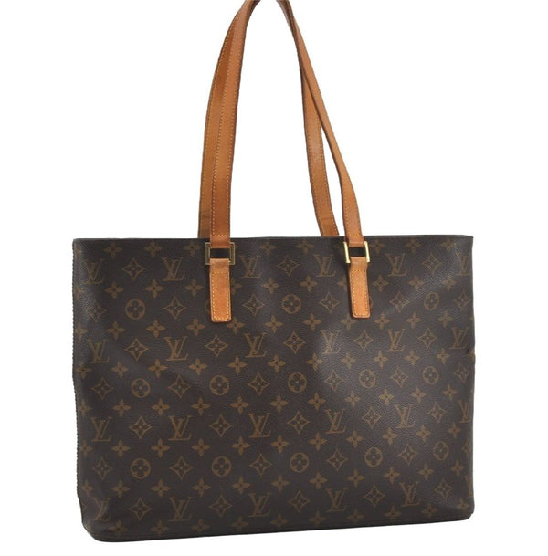 Authentic Louis Vuitton Monogram Luco Shoulder Tote Bag M51155 LV 7231I