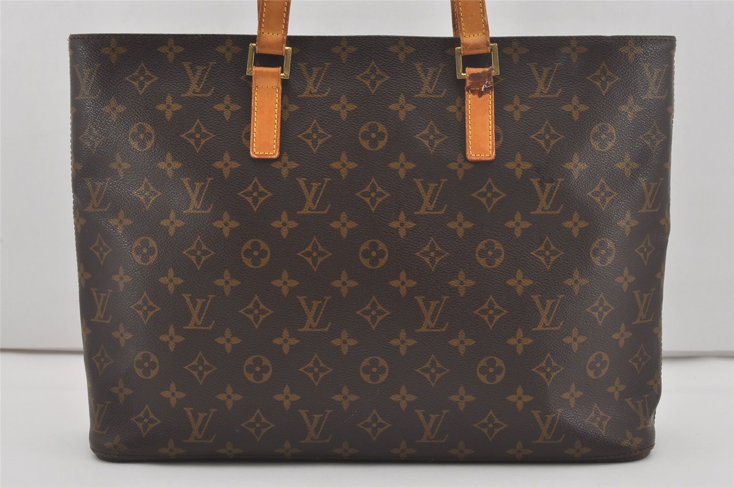 Authentic Louis Vuitton Monogram Luco Shoulder Tote Bag M51155 LV 7231I