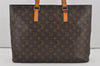 Authentic Louis Vuitton Monogram Luco Shoulder Tote Bag M51155 LV 7231I