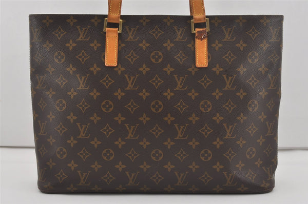 Authentic Louis Vuitton Monogram Luco Shoulder Tote Bag M51155 LV 7231I