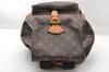 Authentic Louis Vuitton Monogram Montsouris GM Backpack M51135 LV 7233I