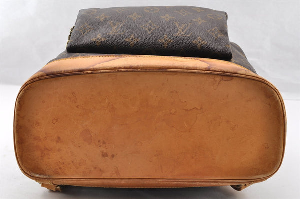 Authentic Louis Vuitton Monogram Montsouris GM Backpack M51135 LV 7233I