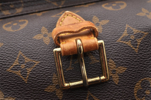 Authentic Louis Vuitton Monogram Montsouris GM Backpack M51135 LV 7233I