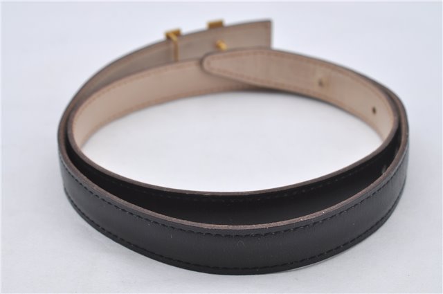 Authentic HERMES Mini Constance Leather Belt Size 75cm 29.5