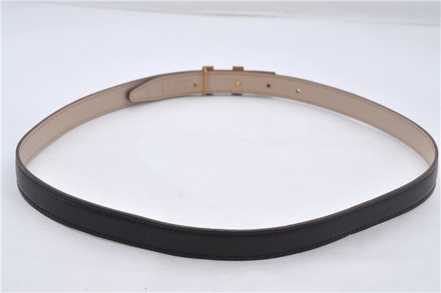 Authentic HERMES Mini Constance Leather Belt Size 75cm 29.5