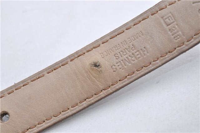 Authentic HERMES Mini Constance Leather Belt Size 75cm 29.5