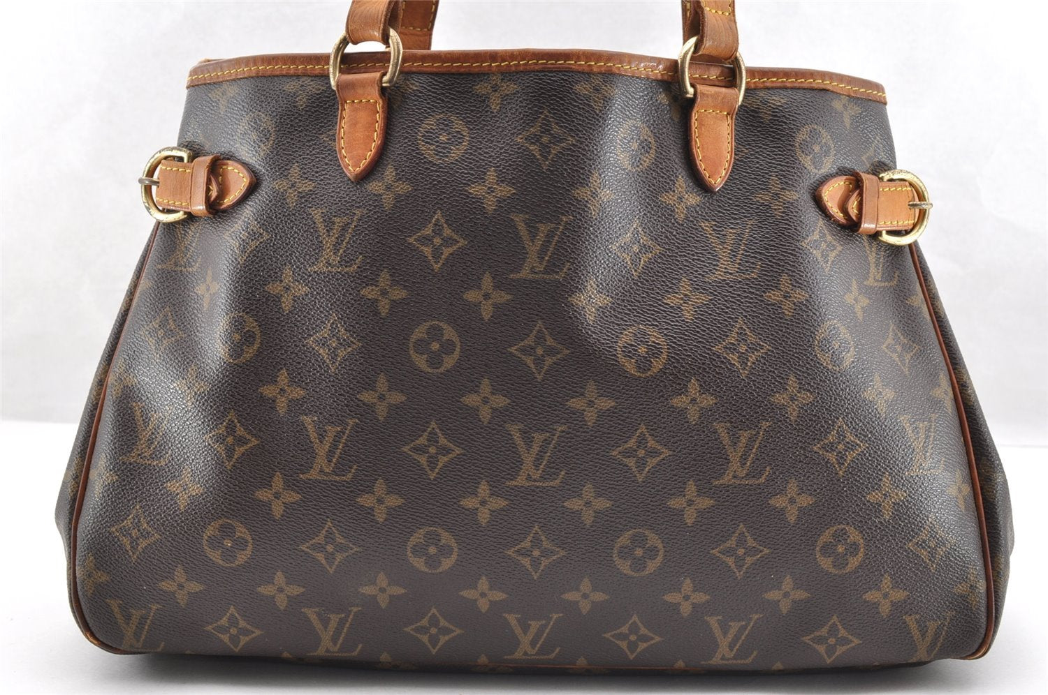 Authentic Louis Vuitton Monogram Batignolles Horizontal Tote Bag M51154 LV 7235I