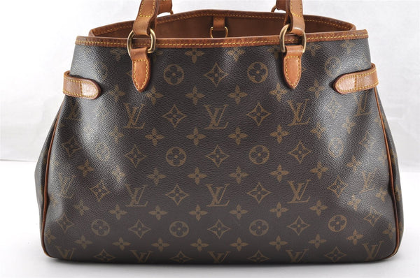 Authentic Louis Vuitton Monogram Batignolles Horizontal Tote Bag M51154 LV 7235I