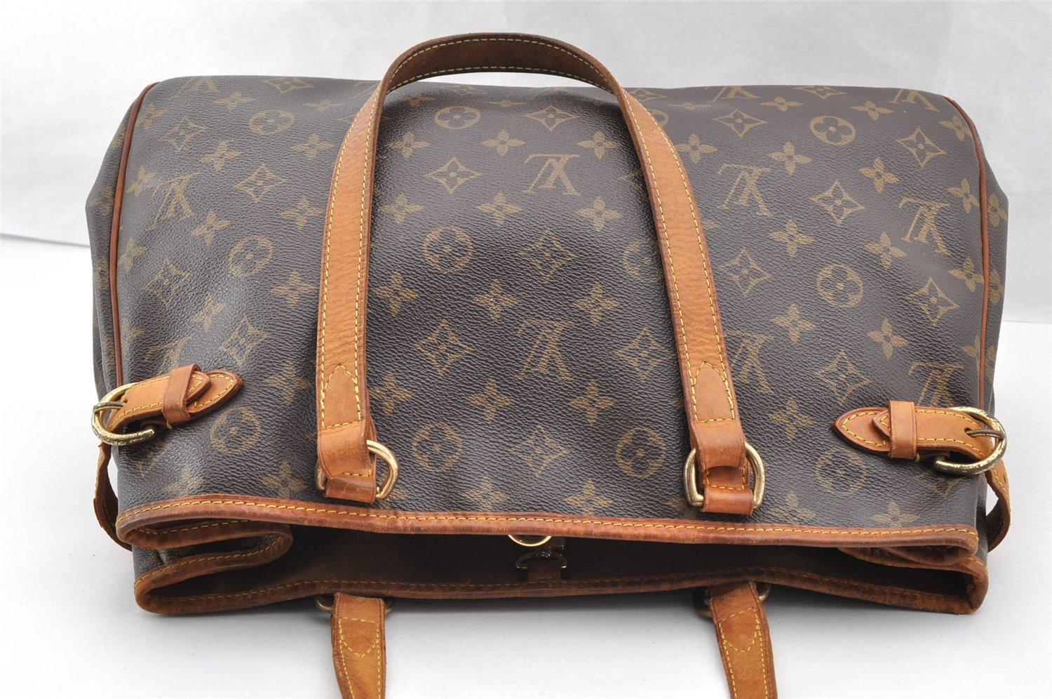 Authentic Louis Vuitton Monogram Batignolles Horizontal Tote Bag M51154 LV 7235I