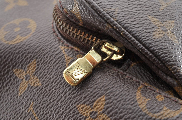 Authentic Louis Vuitton Monogram Montsouris MM Backpack M51136 LV 7237I