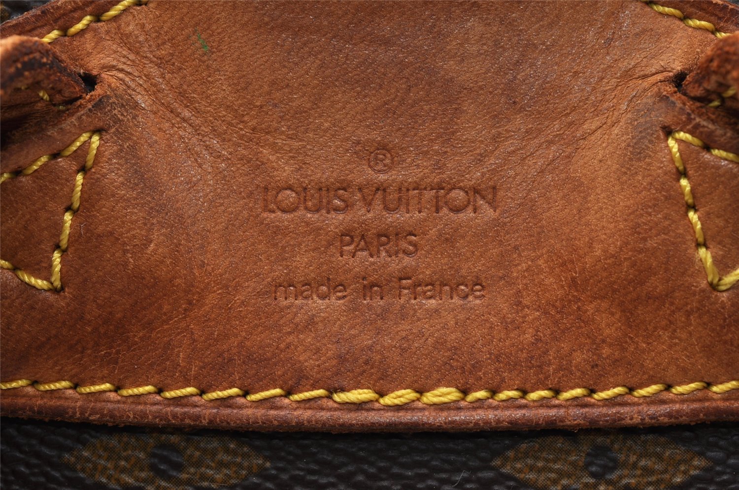Authentic Louis Vuitton Monogram Montsouris MM Backpack M51136 LV 7237I