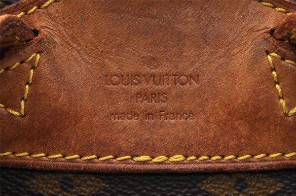 Authentic Louis Vuitton Monogram Montsouris MM Backpack M51136 LV 7237I