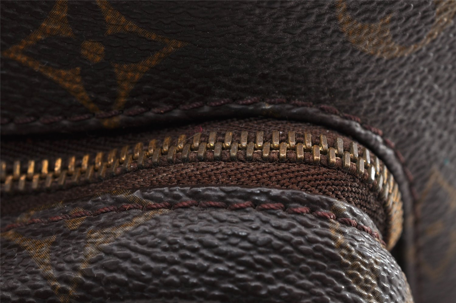 Authentic Louis Vuitton Monogram Montsouris MM Backpack M51136 LV 7237I