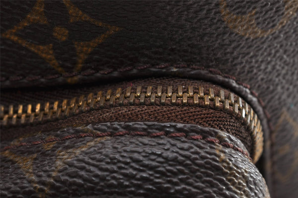 Authentic Louis Vuitton Monogram Montsouris MM Backpack M51136 LV 7237I