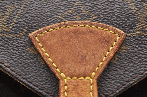 Authentic Louis Vuitton Monogram Montsouris MM Backpack M51136 LV 7237I